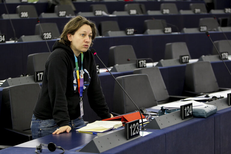 Fotagrafa 16: Plenary session week 11 2015 in Strasbourg - Explanation of votes