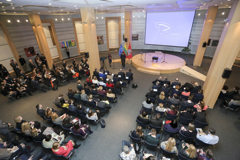 25th anniversary of Independence of Lithuania celebration