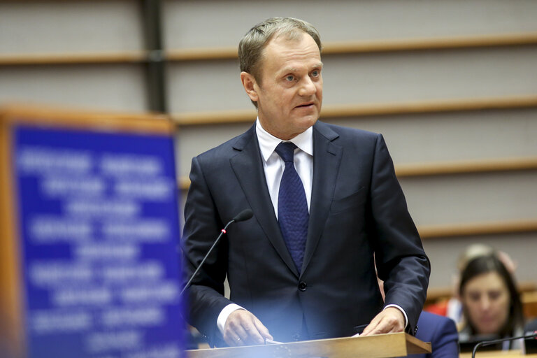 Fotografie 38: Plenary session week 13 in Brussels - European Council and Commission statements - Conclusions of the European Council  meeting - 19-20 March 2015