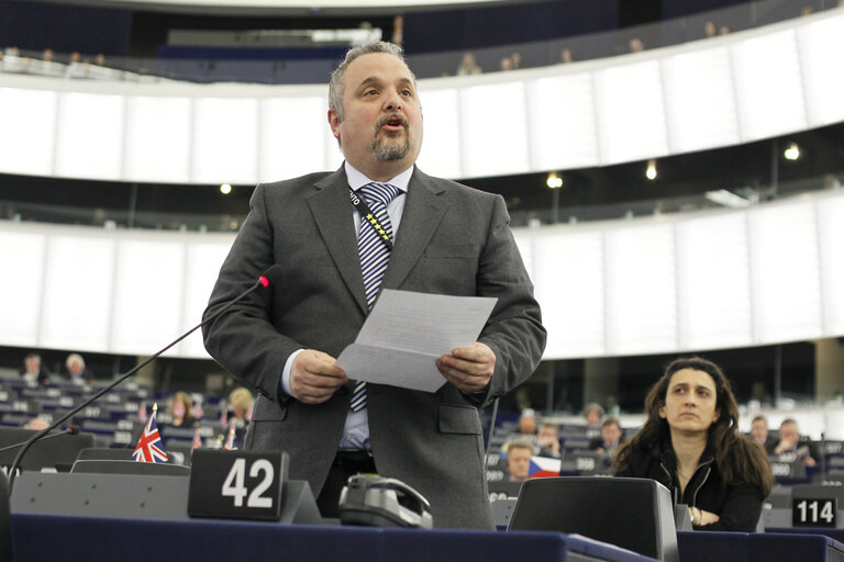 Fotografie 16: Plenary session week 11 2015 in Strasbourg - Preparations for the European Council meeting (19-20 March 2015)