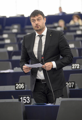 Fotagrafa 29: Plenary session week 11 2015 in Strasbourg - 2014 Progress report on the former Yugoslav Republic of Macedonia