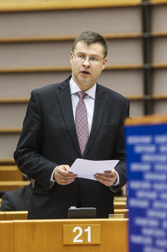 Fotografija 31: Plenary session week 13 in Brussels - Macro-financial assistance to Ukraine