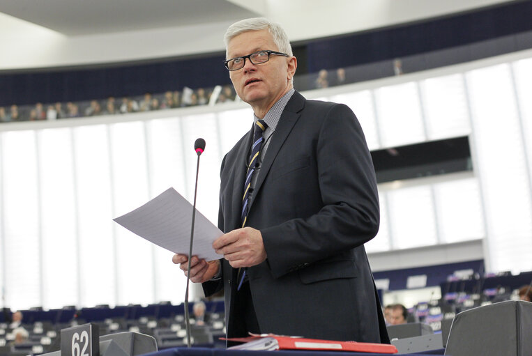 Fotografie 14: Plenary session week 11 2015 in Strasbourg - Preparations for the European Council meeting (19-20 March 2015)