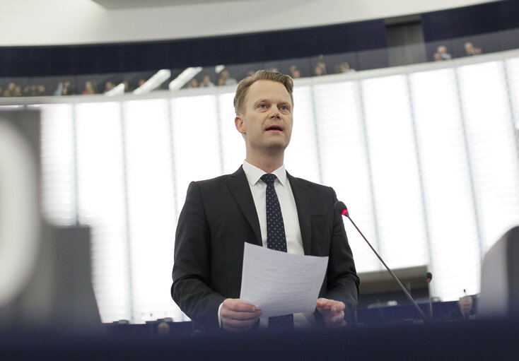 Fotografia 3: Plenary session week 11 2015 in Strasbourg - Preparations for the European Council meeting (19-20 March 2015)