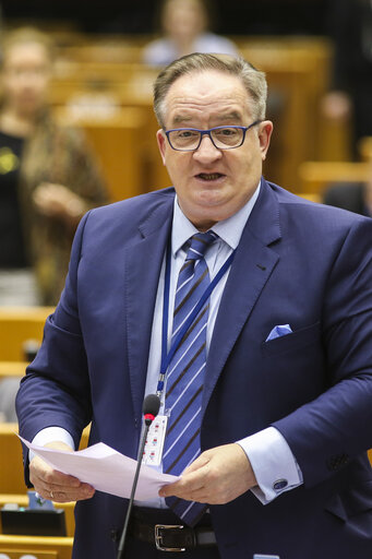 Fotografija 29: Plenary session week 13 in Brussels - Macro-financial assistance to Ukraine