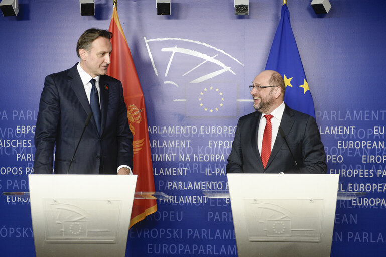 EP President meets with the Speaker of the Parliament of Montenegro - Press point