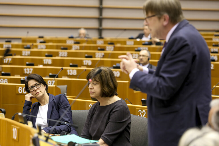 Fotó 6: Plenary session week 13 in Brussels - European Council and Commission statements - Conclusions of the European Council meeting - 19-20 March 2015