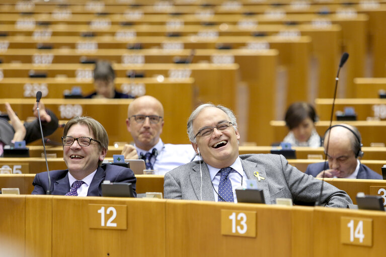 Fotó 13: Plenary session week 13 in Brussels - European Council and Commission statements - Conclusions of the European Council meeting - 19-20 March 2015