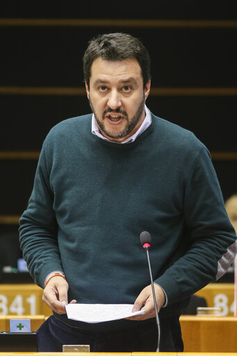 Fotografija 19: Plenary session week 13 in Brussels - Macro-financial assistance to Ukraine