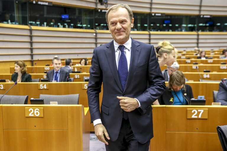 Fotografie 43: Plenary session week 13 in Brussels - European Council and Commission statements - Conclusions of the European Council  meeting - 19-20 March 2015