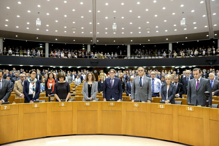 Fotografie 44: Plenary session week 13 in Brussels - European Council and Commission statements - Conclusions of the European Council  meeting - 19-20 March 2015