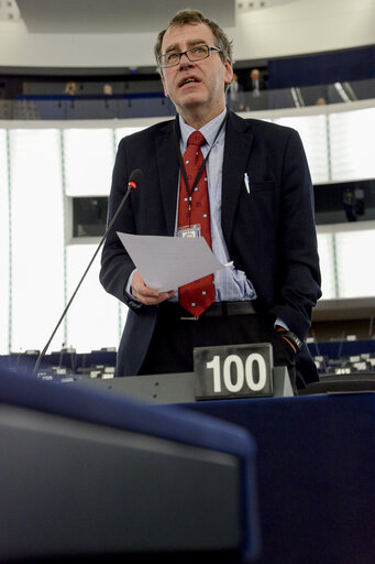 Photo 12 : Plenary session week 11 2015 in Strasbourg - European long-term investment funds