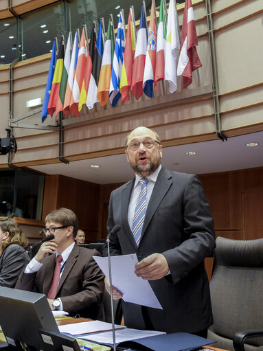 Fotografie 49: Plenary session week 13 in Brussels - European Council and Commission statements - Conclusions of the European Council  meeting - 19-20 March 2015