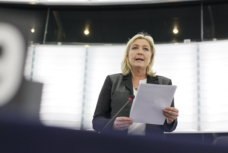 Fotografie 10: Plenary session week 11 2015 in Strasbourg - Preparations for the European Council meeting (19-20 March 2015)