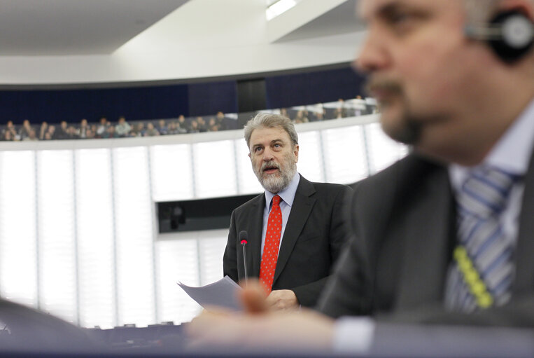 Fotografie 12: Plenary session week 11 2015 in Strasbourg - Preparations for the European Council meeting (19-20 March 2015)