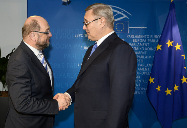 EP President with Former Prime Minister of Russia