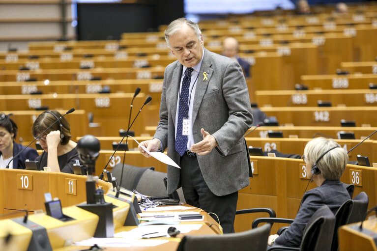 Fotografie 10: Plenary session week 13 in Brussels - European Council and Commission statements - Conclusions of the European Council meeting - 19-20 March 2015