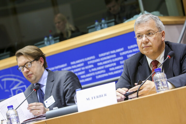 Foto 14: Public Hearing with Chair of the Supervisory Board of the ECB  EP Committee on Economic and Monetary Affairs