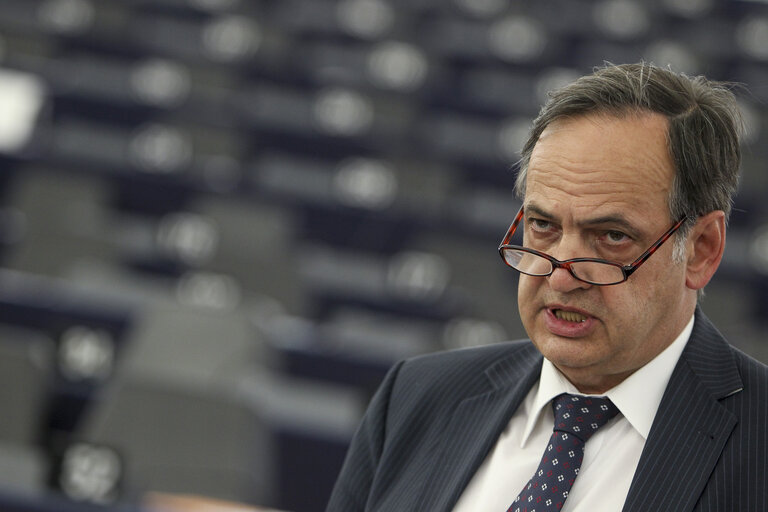 Fotografie 20: Plenary session week 11 2015 in Strasbourg - Murder of the Russian opposition leader Boris Nemtsov and the state of democracy in Russia  Statement by the Vice-President of the Commission/High Representative of the Union for Foreign Affairs and Security Policy