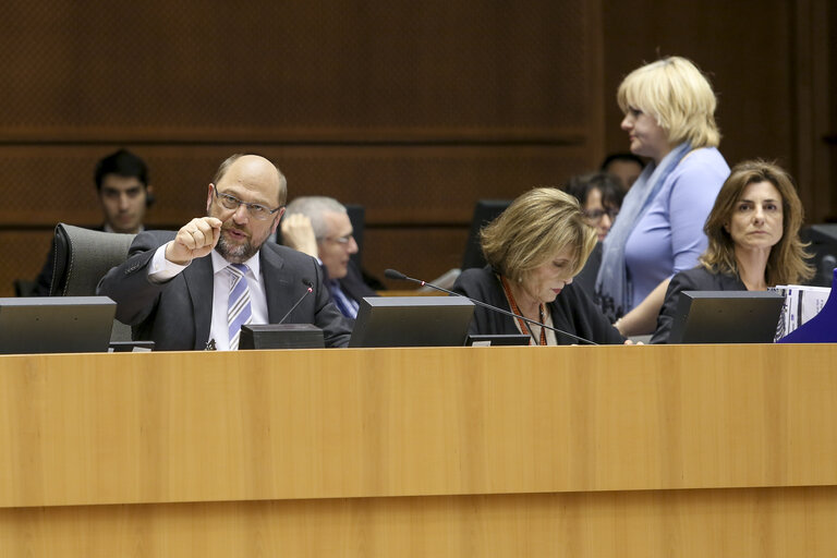 Fotó 1: Plenary session week 13 in Brussels - European Council and Commission statements - Conclusions of the European Council meeting - 19-20 March 2015