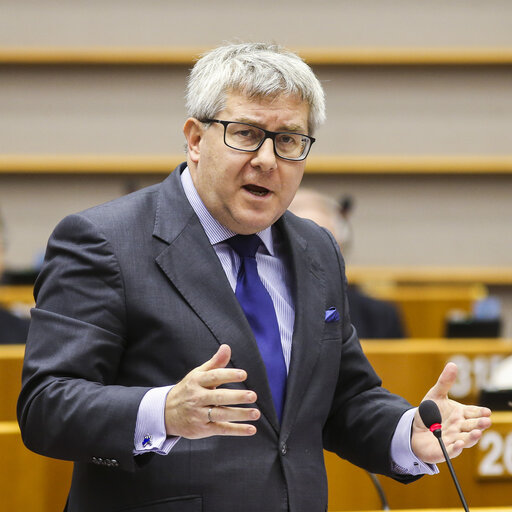 Fotografija 14: Plenary session week 13 in Brussels - Macro-financial assistance to Ukraine