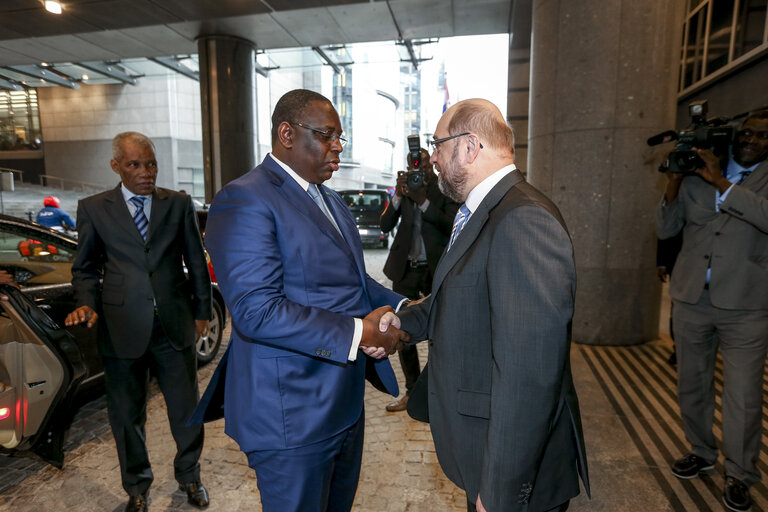 Martin SCHULZ - EP President meets with Macky SALL, President of Senegal