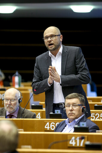 Fotografie 15: Plenary session week 13 in Brussels - European Council and Commission statements - Conclusions of the European Council  meeting - 19-20 March 2015