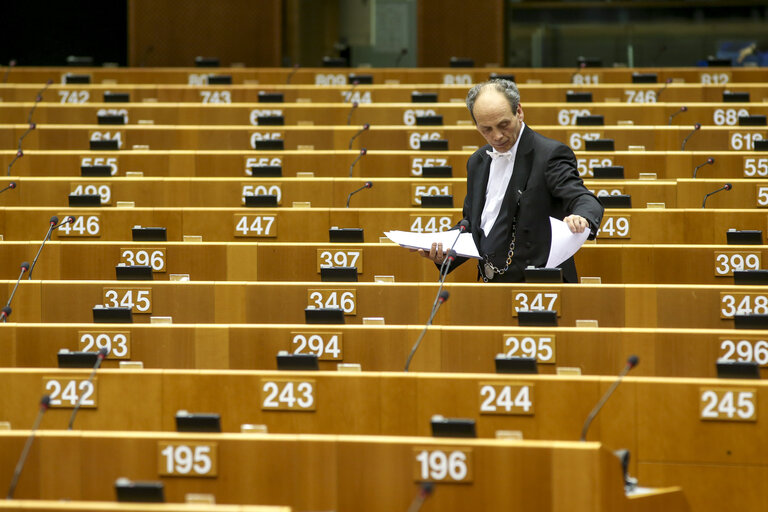 Nuotrauka 16: Plenary session week 13 in Brussels - European Council and Commission statements - Conclusions of the European Council  meeting - 19-20 March 2015