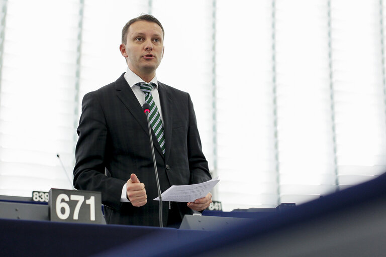 Fotografie 32: Plenary session week 11 2015 in Strasbourg - Guidelines for the 2016 budget - Section III