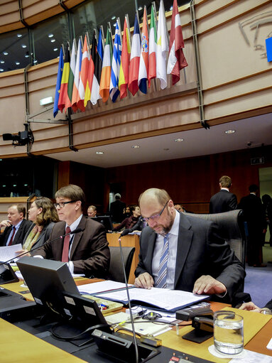 Fotografie 28: Plenary session week 13 in Brussels - European Council and Commission statements - Conclusions of the European Council  meeting - 19-20 March 2015