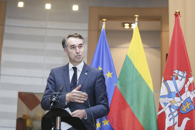 Fotografia 10: 25th anniversary of Independence of Lithuania celebration