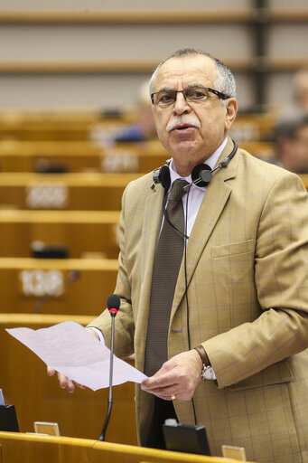 Fotografija 28: Plenary session week 13 in Brussels - Macro-financial assistance to Ukraine