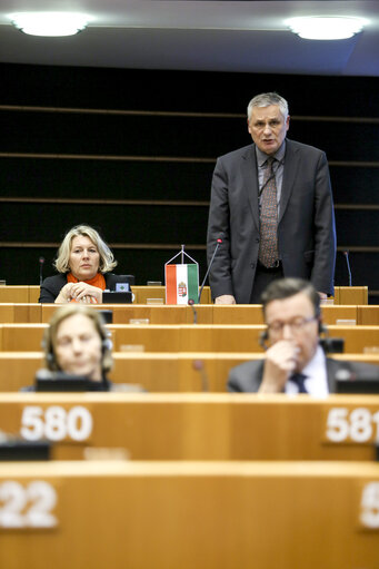 Fotografia 4: Plenary session week 13 in Brussels - European Council and Commission statements - Conclusions of the European Council meeting - 19-20 March 2015