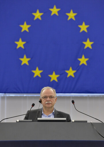 Fotografie 10: Plenary session week 11 2015 in Strasbourg - Sustainable exploitation of sea bass