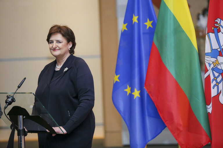 25th anniversary of Independence of Lithuania celebration