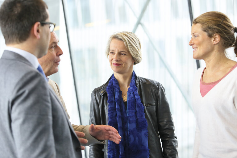 Photo 5 : NV-A Delegation Members (ECR) in the European Parliament in Brussels