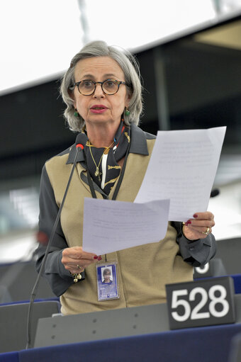 Zdjęcie 44: Plenary session week 11 2015 in Strasbourg - Global High-Level Conference on Ebola of 3 March 2015  Council and Commission statements