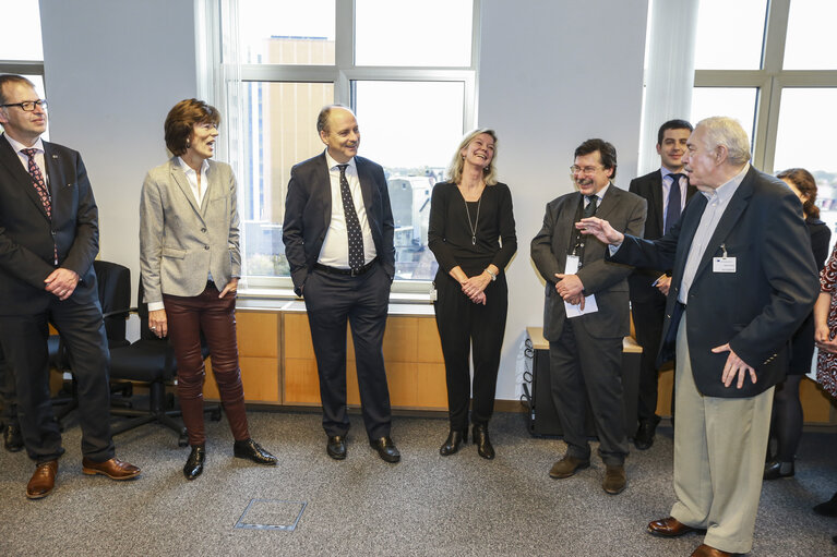 25th anniversary of the presence of the first representative of a national parliament at the EP.