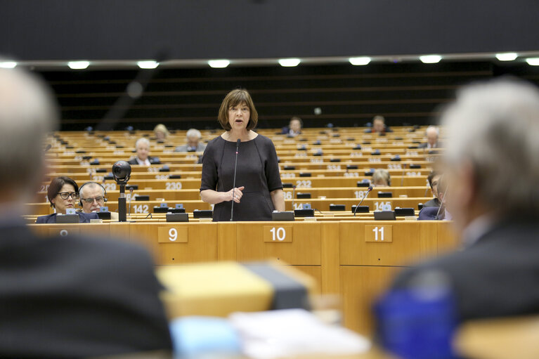 Fotografia 46: Plenary session week 13 in Brussels - European Council and Commission statements - Conclusions of the European Council meeting - 19-20 March 2015