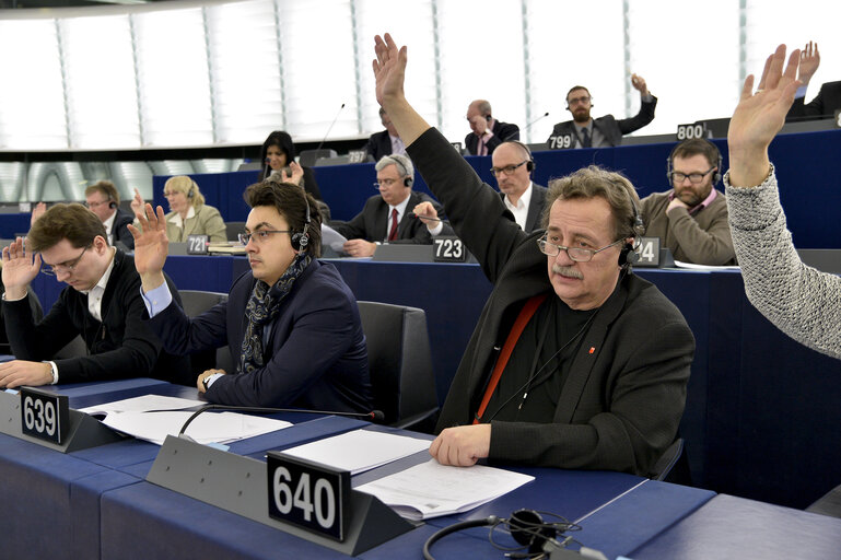 Fotografija 10: Plenary session week 07 2015 in Strasbourg