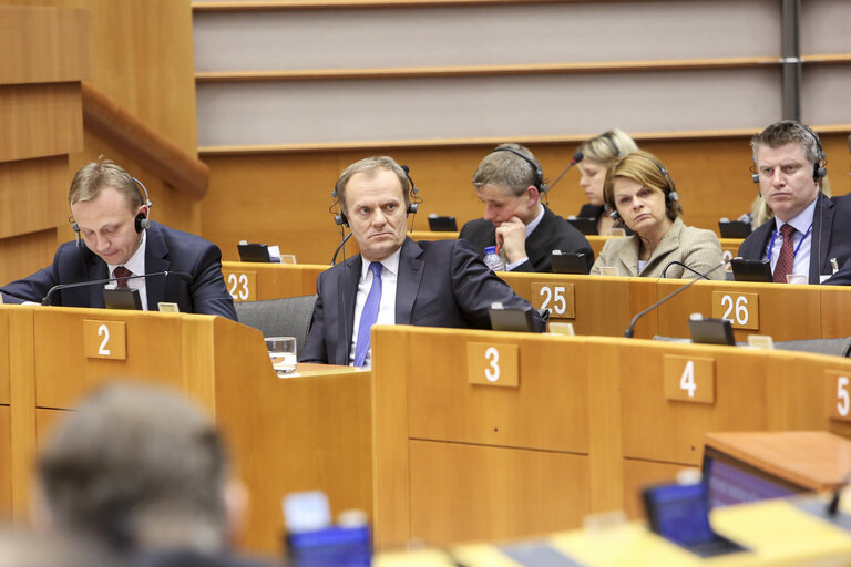 Plenary session week 9 in Brussels