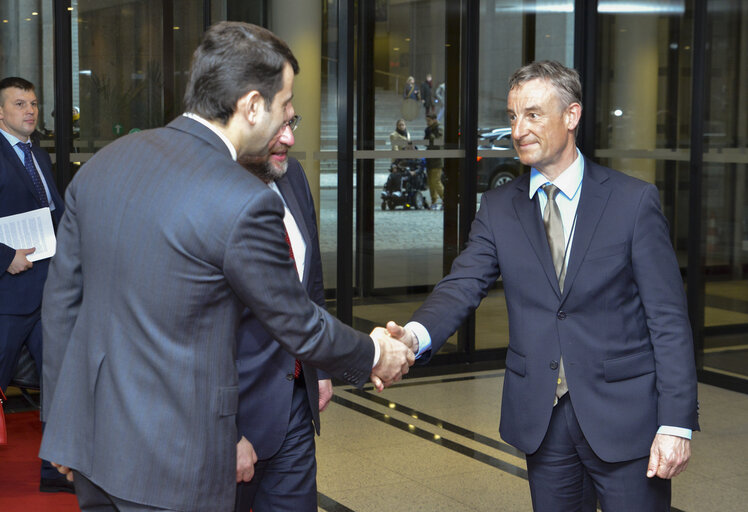 Martin SCHULZ - EP President meets with Chiril GABURICI, Prime-Minister of the Republic of Moldova