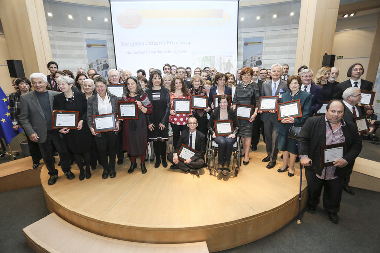 Foto 1: European Citizen's Prize 2014  award ceremony