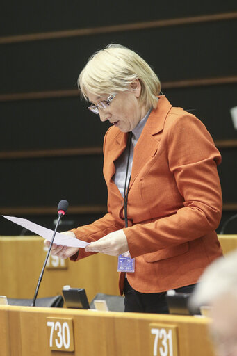 Foto 22: Plenary Session week 16 2015 in Brussels - Employment quotas for people with disabilities in the EU institutions