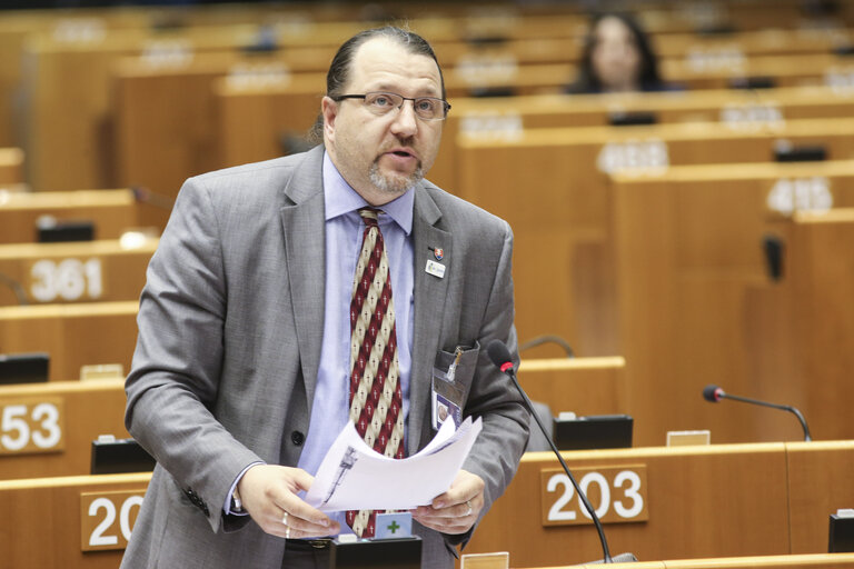 Foto 9: Plenary Session week 16 2015 in Brussels - Employment quotas for people with disabilities in the EU institutions