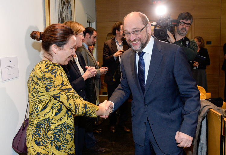 Foto 7: LUX Prize  EP President meets the laureates.