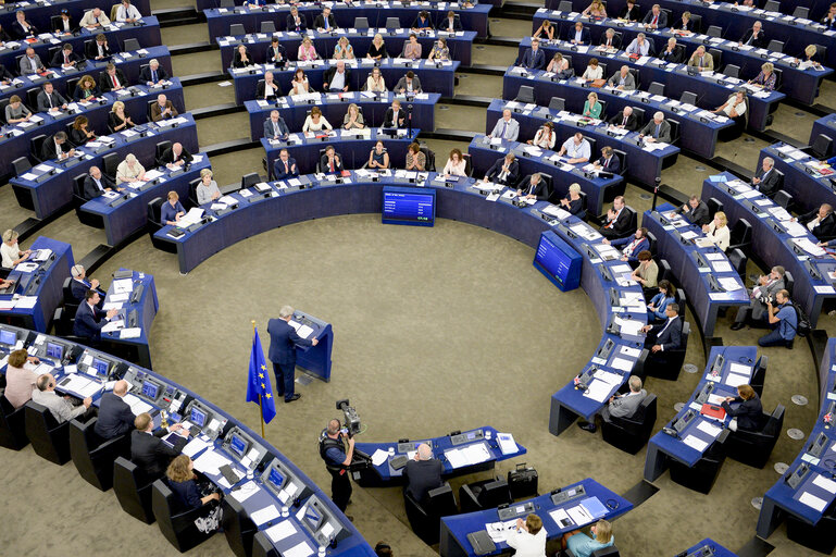 Fotografie 29: State of the Union 2016 - Statement by the President of the Commission - Plenary session week 37 at the EP in Strasbourg