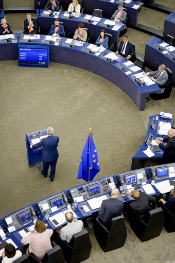 Fotografie 30: State of the Union 2016 - Statement by the President of the Commission - Plenary session week 37 at the EP in Strasbourg