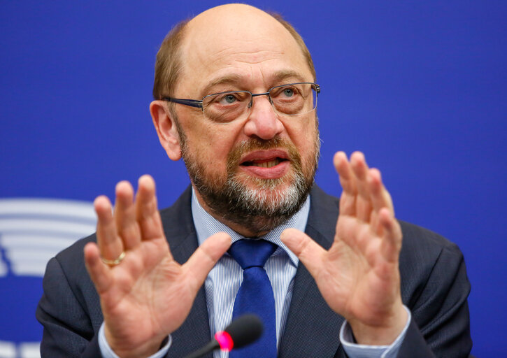 Fotografie 2: Official visit of Slovak Prime Minister to the European Parliament in Strasbourg.