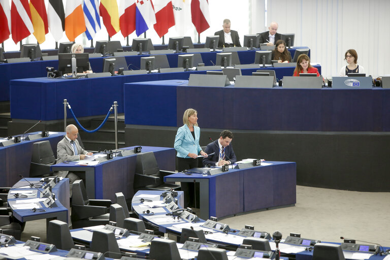 Fotografia 3: Plenary session in Strasbourg - Week 27 2016 - New initiatives related to the Middle East Peace Process